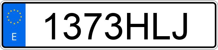 Numer rejestracyjny 1373HLJ posiada CITROEN C4