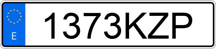 Numer rejestracyjny 1373KZP posiada PEUGEOT 3008