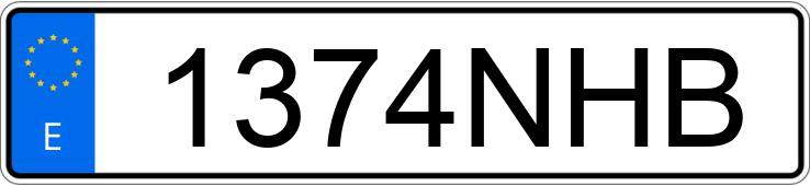 Numer rejestracyjny 1374NHB posiada VOLKSWAGEN GOLF ADVANCE RABBIT 1.2 TSI105