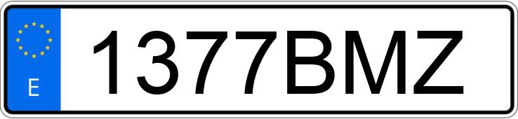 Numer rejestracyjny 1377BMZ posiada SEAT LEON Numer rejestracyjny 1377BMZ posiada SEAT LEON