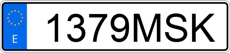 Numer rejestracyjny 1379MSK posiada TOYOTA YARIS Numer rejestracyjny 1379MSK posiada TOYOTA YARIS