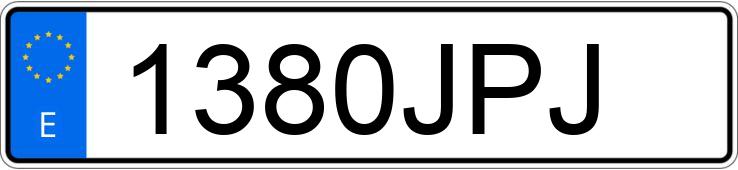 Numer rejestracyjny 1380JPJ posiada RENAULT CLIO Numer rejestracyjny 1380JPJ posiada RENAULT CLIO