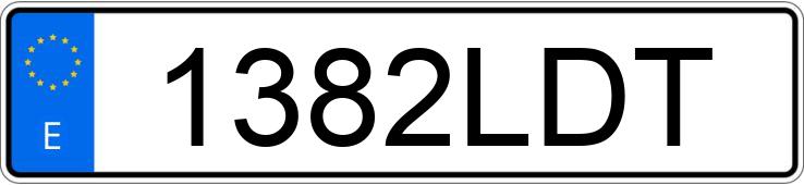 Numer rejestracyjny 1382LDT posiada BMW X1 Numer rejestracyjny 1382LDT posiada BMW X1