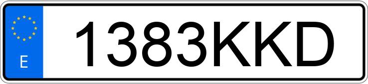 Numer rejestracyjny 1383KKD posiada RENAULT GRAND SCENIC Numer rejestracyjny 1383KKD posiada RENAULT GRAND SCENIC