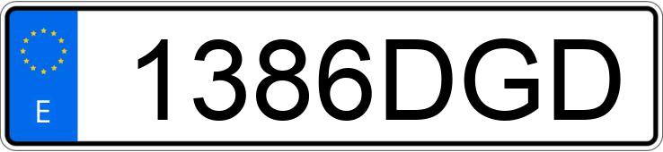 Numer rejestracyjny 1386DGD posiada OPEL VECTRA Numer rejestracyjny 1386DGD posiada OPEL VECTRA