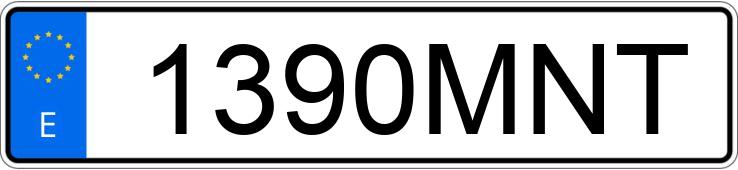 Numer rejestracyjny 1390MNT posiada PEUGEOT 308