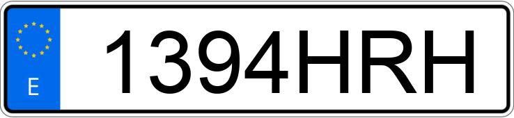 Numer rejestracyjny 1394HRH posiada HYUNDAI SANTA FE