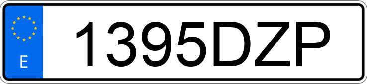 Numer rejestracyjny 1395DZP posiada OPEL ZAFIRA Numer rejestracyjny 1395DZP posiada OPEL ZAFIRA