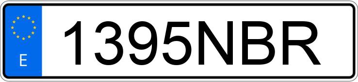 Numer rejestracyjny 1395NBR posiada MAZDA MAZDA3 Numer rejestracyjny 1395NBR posiada MAZDA MAZDA3