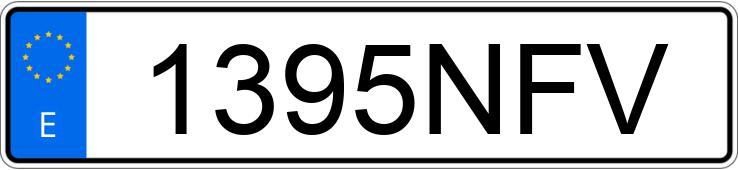 Numer rejestracyjny 1395NFV posiada VOLKSWAGEN TIGUAN