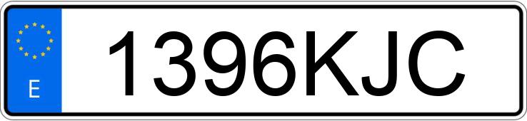 Numer rejestracyjny 1396KJC posiada FIAT PANDA