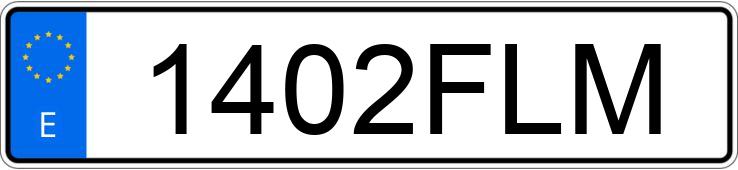 Numer rejestracyjny 1402FLM posiada RENAULT MEGANE