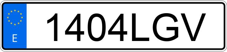 Numer rejestracyjny 1404LGV posiada RENAULT MEGANE Numer rejestracyjny 1404LGV posiada RENAULT MEGANE