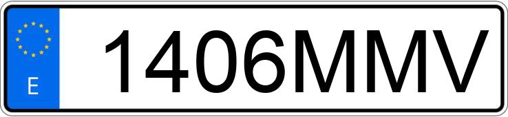 Numer rejestracyjny 1406MMV posiada MERCEDES G (463)