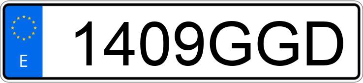 Numer rejestracyjny 1409GGD posiada CITROEN C-CROSSER