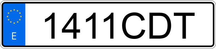 Numer rejestracyjny 1411CDT posiada PEUGEOT 307 Numer rejestracyjny 1411CDT posiada PEUGEOT 307