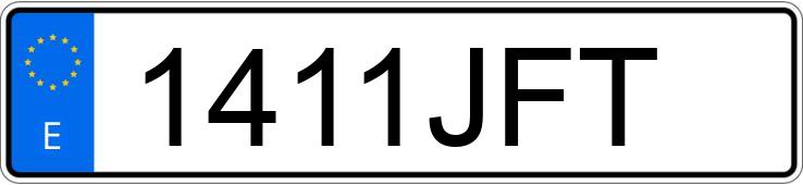 Numer rejestracyjny 1411JFT posiada FORD FOCUS Numer rejestracyjny 1411JFT posiada FORD FOCUS