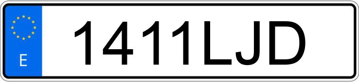 Numer rejestracyjny 1411LJD posiada SKODA FABIA