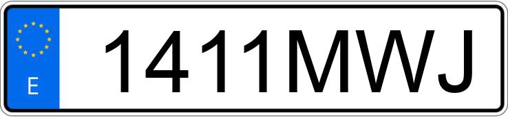 Numer rejestracyjny 1411MWJ posiada PIAGGIO MEDLEY