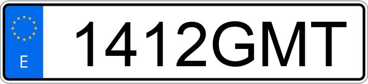 Numer rejestracyjny 1412GMT posiada CITROEN C4