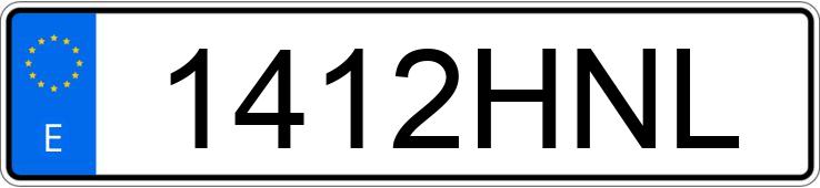 Numer rejestracyjny 1412HNL posiada TOYOTA VERSO Numer rejestracyjny 1412HNL posiada TOYOTA VERSO