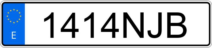 Numer rejestracyjny 1414NJB posiada BYD ATTO 2 Numer rejestracyjny 1414NJB posiada BYD ATTO 2