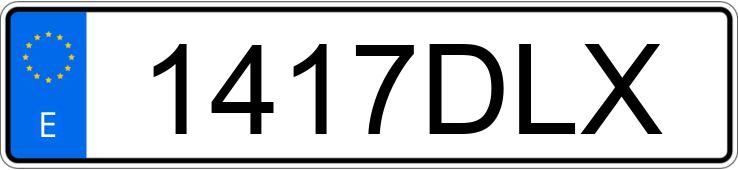 Numer rejestracyjny 1417DLX posiada SEAT LEON Numer rejestracyjny 1417DLX posiada SEAT LEON