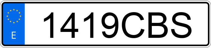Numer rejestracyjny 1419CBS posiada RENAULT MEGANE Numer rejestracyjny 1419CBS posiada RENAULT MEGANE