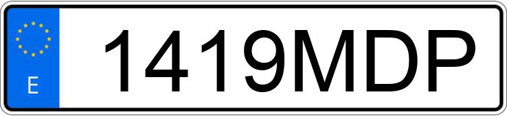 Numer rejestracyjny 1419MDP posiada HYUNDAI TUCSON Numer rejestracyjny 1419MDP posiada HYUNDAI TUCSON