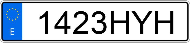 Numer rejestracyjny 1423HYH posiada MERCEDES G (463) Numer rejestracyjny 1423HYH posiada MERCEDES G (463)