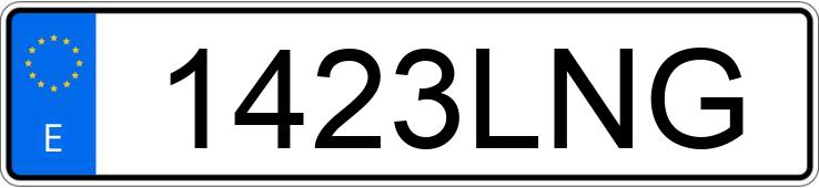 Numer rejestracyjny 1423LNG posiada CITROEN C3
