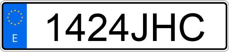 Registreringsnummer1424JHC har FORD FOCUS