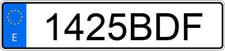 Numer rejestracyjny 1425BDF posiada MERCEDES SPRINTER Numer rejestracyjny 1425BDF posiada MERCEDES SPRINTER