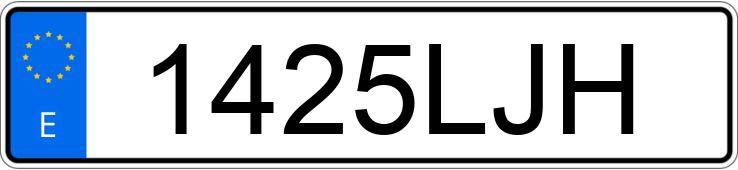 Numer rejestracyjny 1425LJH posiada VOLKSWAGEN GOLF Numer rejestracyjny 1425LJH posiada VOLKSWAGEN GOLF