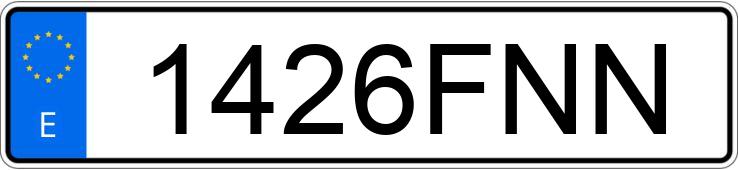 Numer rejestracyjny 1426FNN posiada VOLKSWAGEN GOLF Numer rejestracyjny 1426FNN posiada VOLKSWAGEN GOLF