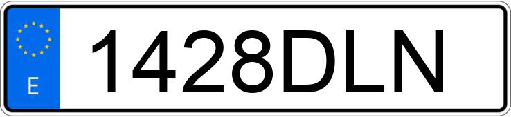 Numer rejestracyjny 1428DLN posiada RENAULT MIDLUM