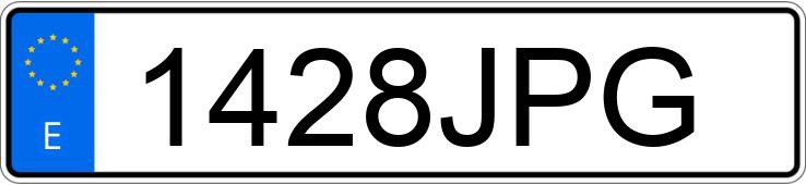 Numer rejestracyjny 1428JPG posiada RENAULT KANGOO Numer rejestracyjny 1428JPG posiada RENAULT KANGOO