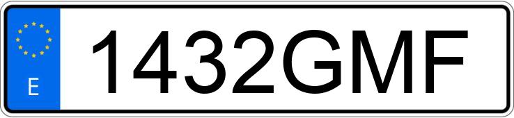 Numer rejestracyjny 1432GMF posiada NISSAN CABSTAR