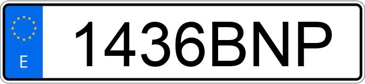 Numer rejestracyjny 1436BNP posiada AUDI A4