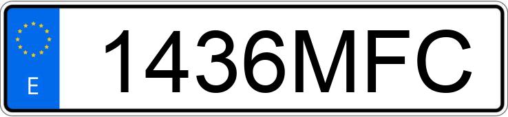 Numer rejestracyjny 1436MFC posiada MERCEDES A (177)