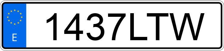 Numer rejestracyjny 1437LTW posiada MERCEDES GLA (247)