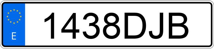 Numer rejestracyjny 1438DJB posiada TOYOTA YARIS Numer rejestracyjny 1438DJB posiada TOYOTA YARIS