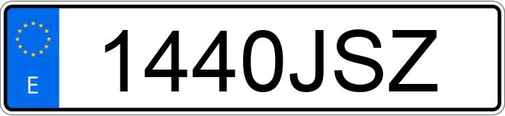 Numer rejestracyjny 1440JSZ posiada MINI MINI