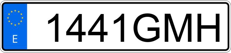 Numer rejestracyjny 1441GMH posiada FORD MUSTANG