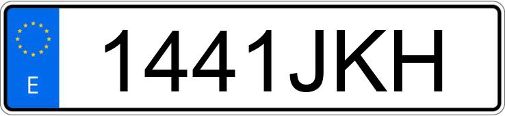 Numer rejestracyjny 1441JKH posiada PEUGEOT 3008