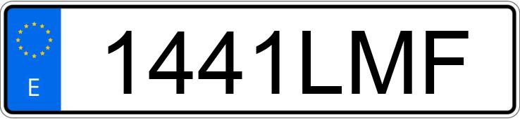 Numer rejestracyjny 1441LMF posiada SEAT LEON