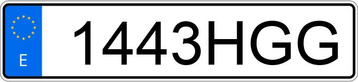 Numer rejestracyjny 1443HGG posiada OPEL CORSA