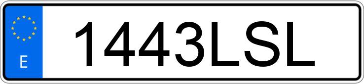 Numer rejestracyjny 1443LSL posiada MERCEDES A (177)