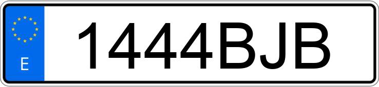 Numer rejestracyjny 1444BJB posiada OPEL ASTRA
