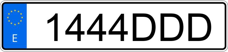 Numer rejestracyjny 1444DDD posiada OPEL ASTRA